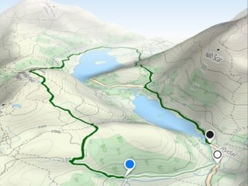 Maps 3D offline kaartenapp routes plannen