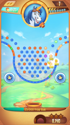 Peggle Blast ballen stuiteren iPhone