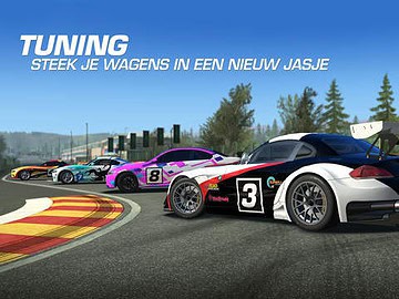 Real Racing 3 tuning auto's