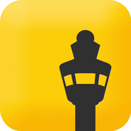 Schiphol iOS app icon