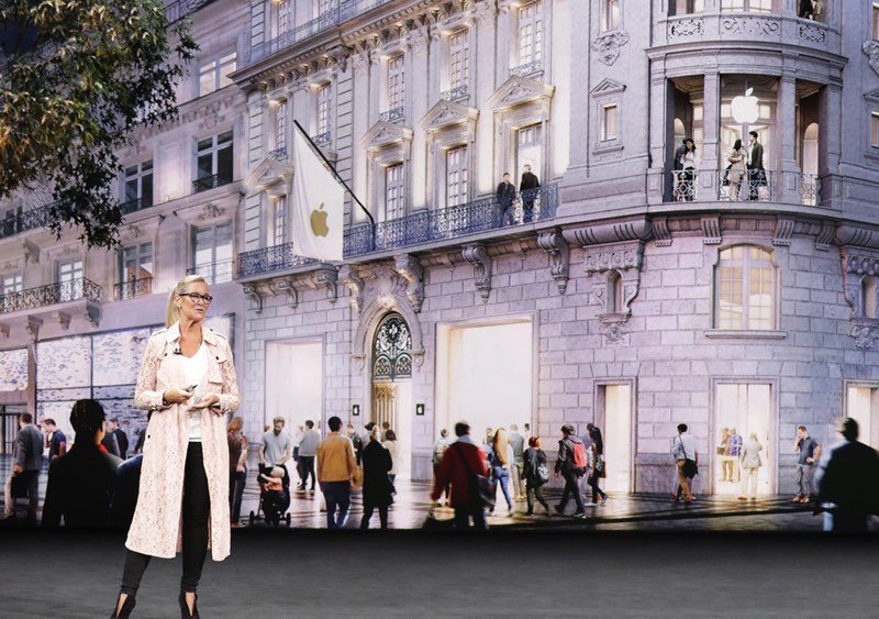 Angela Ahrendts presentatie Apple Stores