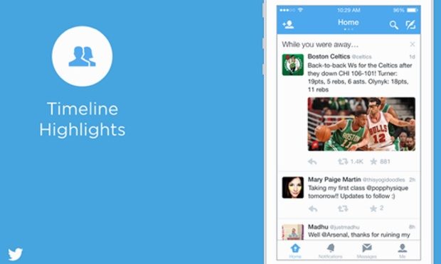 timeline highlights twitter