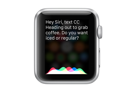 Apple Watch siri featured