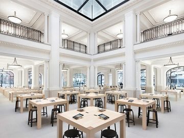 Apple-Store-Amsterdam-tafels