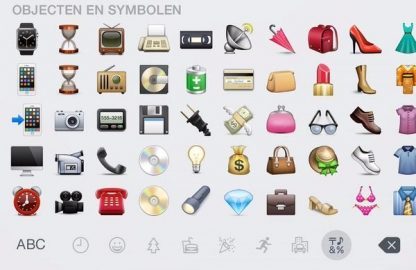 Apple Watch emoji verzameling