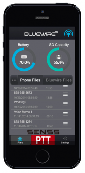 Bluewire iphone app