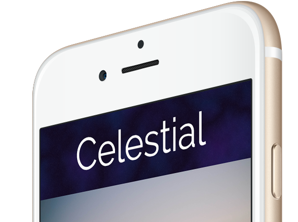 Celestial iPhone featured
