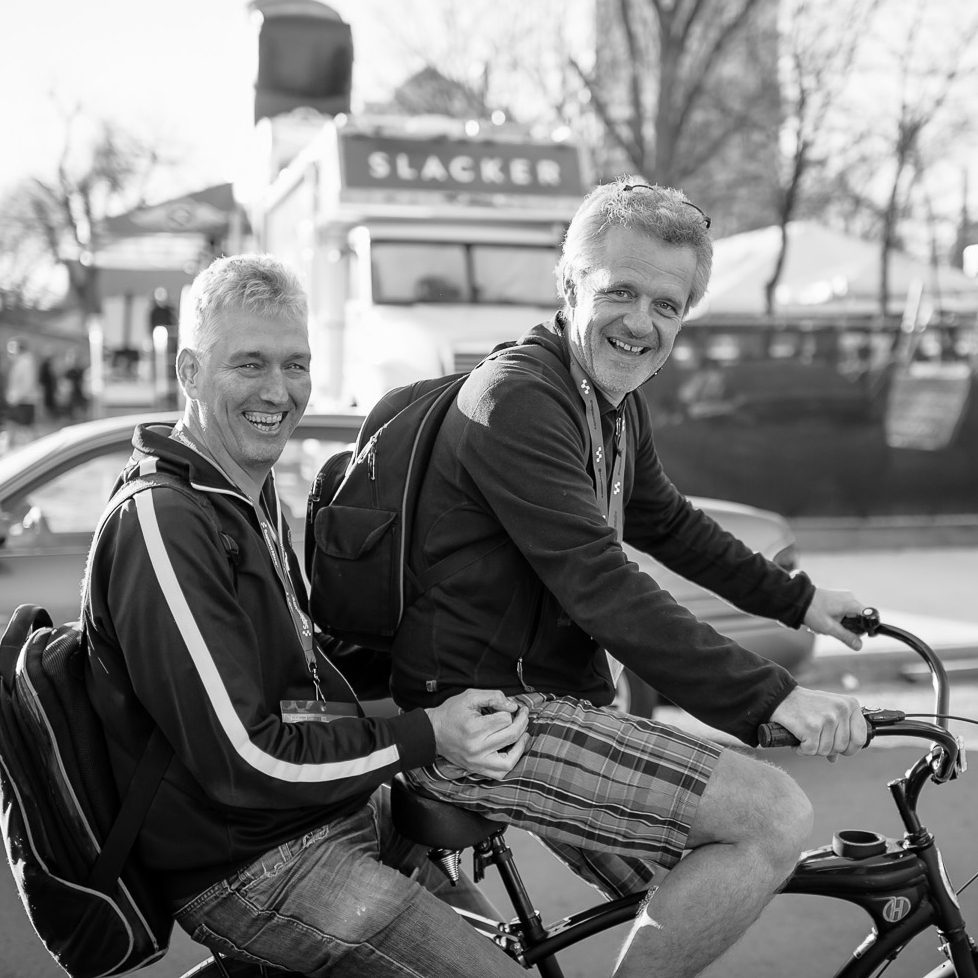 Erwin Blom en Roeland Stekelenburg