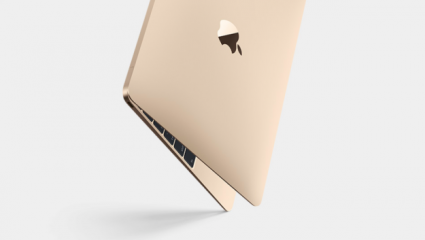 MacBook goud