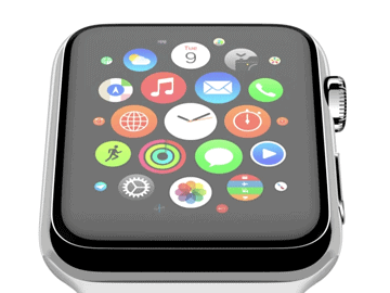 Apple Watch screen