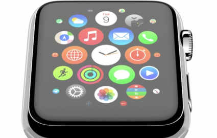 Apple Watch screen