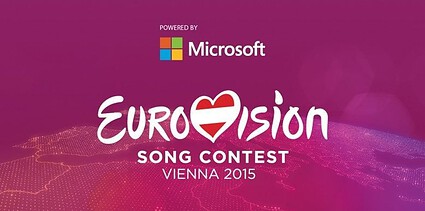 Eurovision powered by Microsoft banner