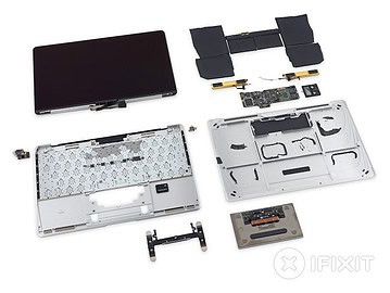 MacBook 12-inch teardown onderdelen