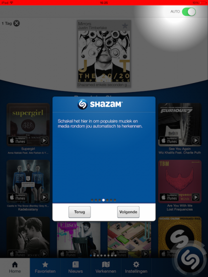 Shazam auto update