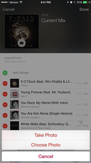 iOS 8.4 Muziek app