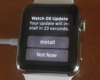 Apple watch update