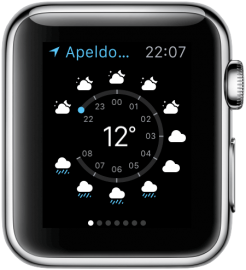 Apple Watch: weerbericht