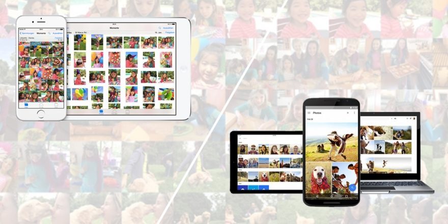 iCloud Fotos vs Google Fotos