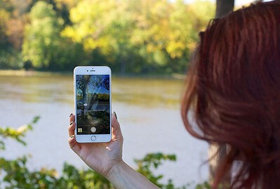 iPhone 6 panorama selfie