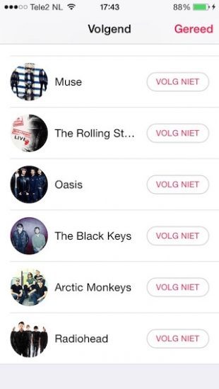 Apple-Music-Artiesten-Volgen