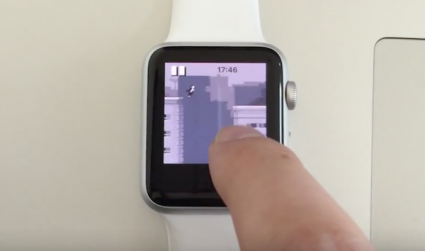 Apple Watch Canabalt