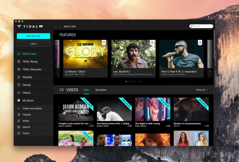 Tidal-Mac-app-beta