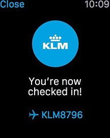 KLM Apple Watch 2
