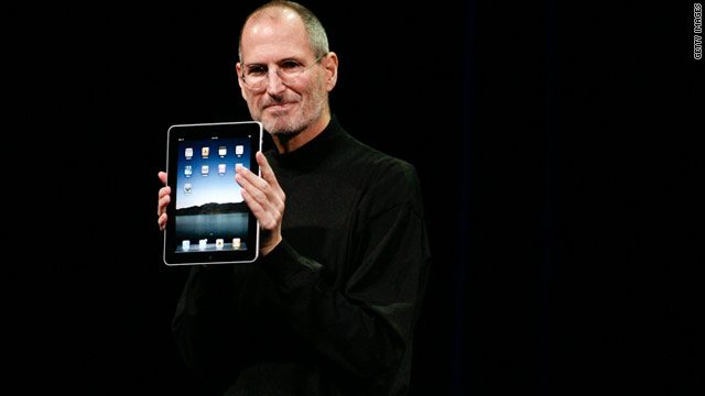 Steve Jobs met iPad
