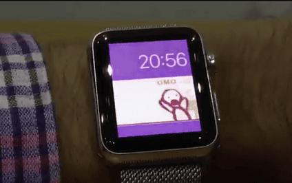 Apple Watch custom wijzerplaat