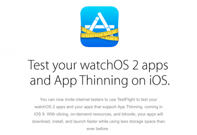 Testflight iOS 9 update