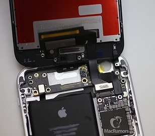 iPhone 6s binnenkant