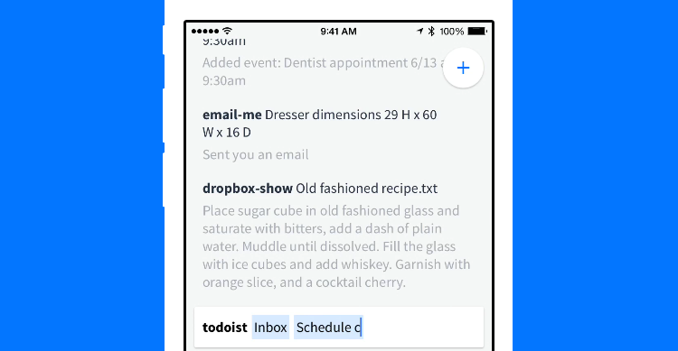 Input cloud console feature