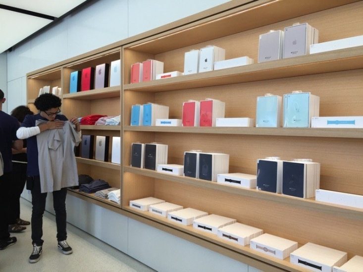 Apple Company Store interieur.