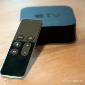 Apple TV 4 met afstandsbediening.