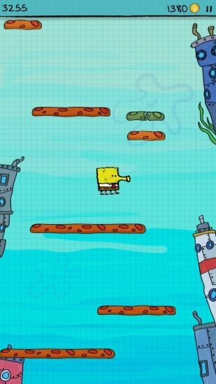 Doodle Jump SpongeBob SquarePants editie.