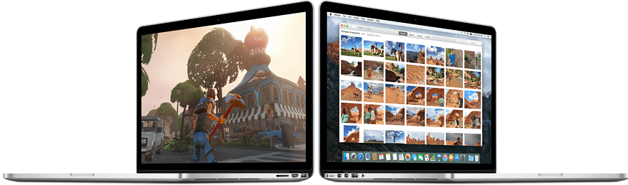 OS X El Capitan op MacBooks.