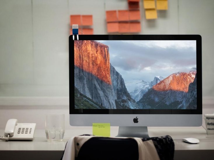 El Capitan wallpaper op iMac