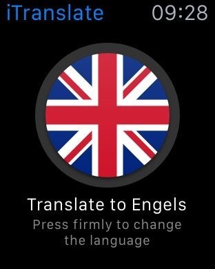 iTranslate naar het Engels vertalen.