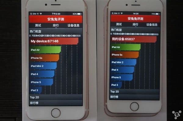 Apple iPhone 6s TSMC vs Samsung A9 processor