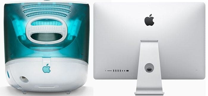 iMac G3 en iMac 2015