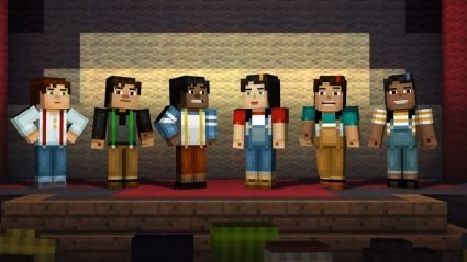 Minecraft Story Mode: poppetjes