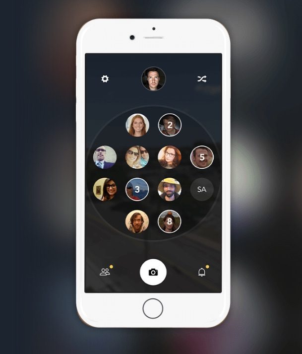 Ourglass is een klein sociaal netwerk voor je beste vrienden.