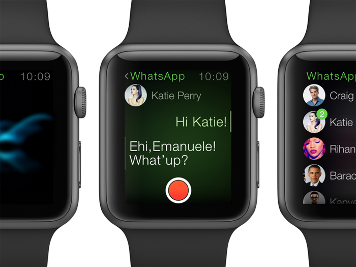 WhatsApp voor Apple Watch