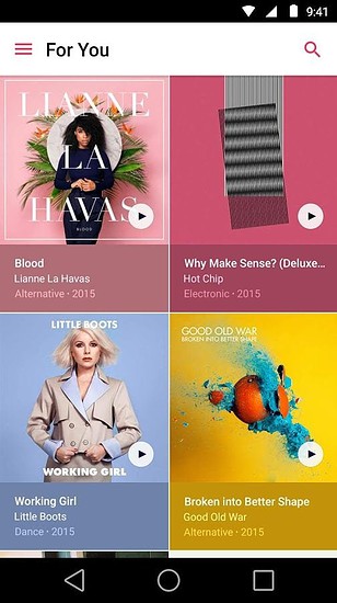 Apple Music voor Android