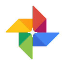 Google Foto's icoon.