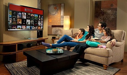 Apple TV met Netflix