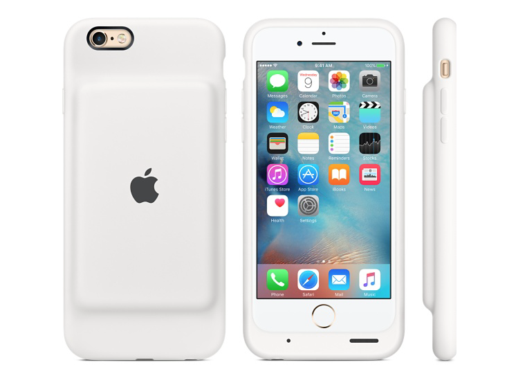 Corporation Wolkenkrabber Premisse Apple onthult Smart Battery Case voor de iPhone 6(s)