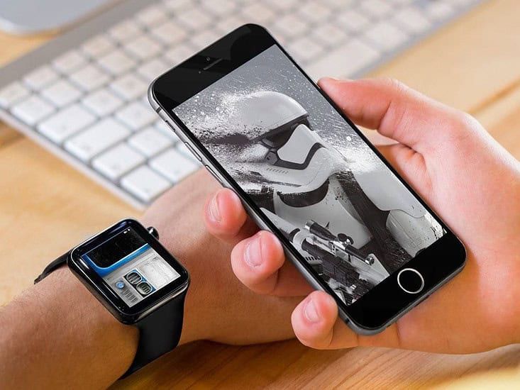 Star Wars op Apple Watch en iPhone