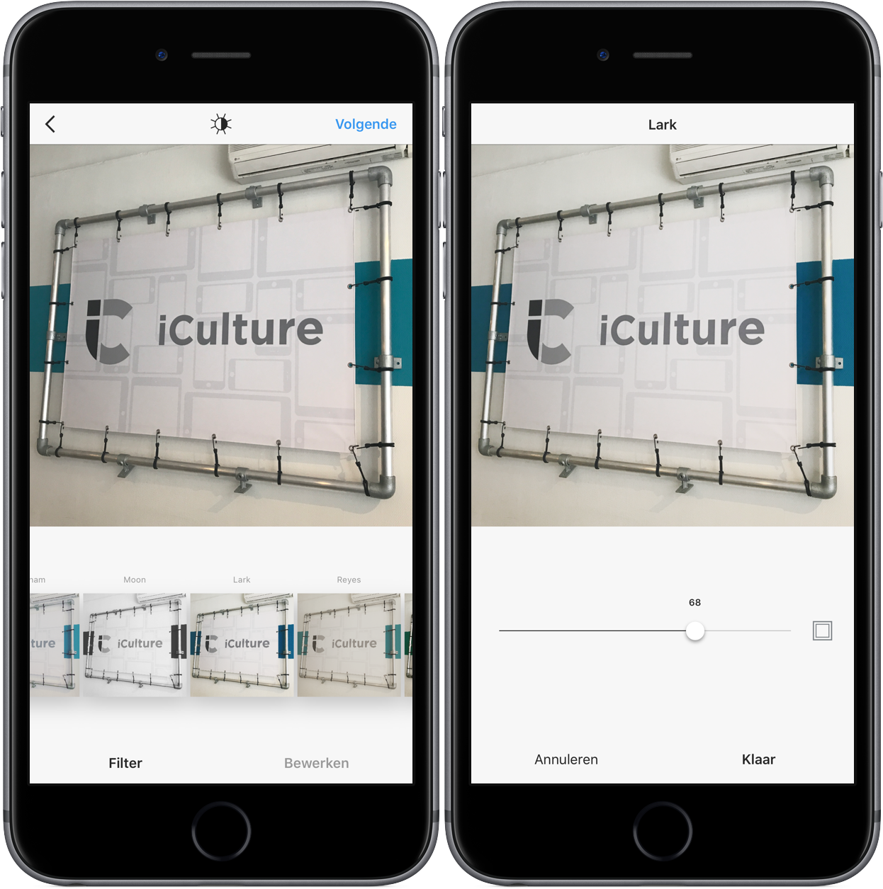 Intensiteit Instagramfilters wijzigen, zo werkt het