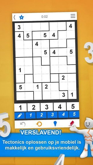 Tectonic is een Sudoku-achtig spelletje voor de iPhone.